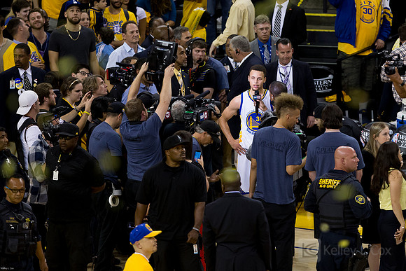NBA: Playoffs-Oklahoma City Thunder at Golden State Warriors