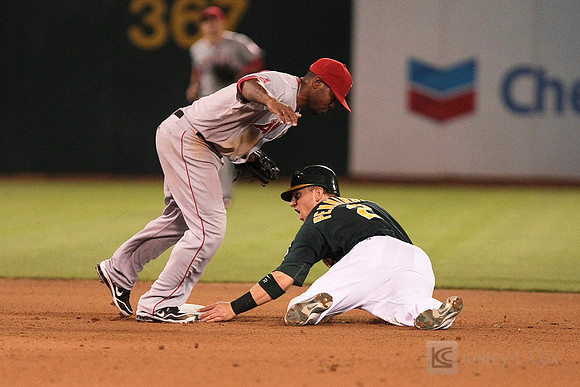 MLB: Los Angeles Angels at Oakland Athletics