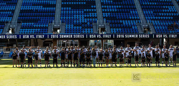 Rugby: International - Men - USA v Italy