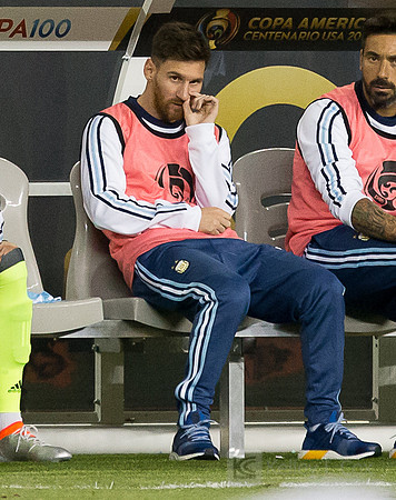 Soccer: 2016 Copa America Centenario-Argentina at Chile