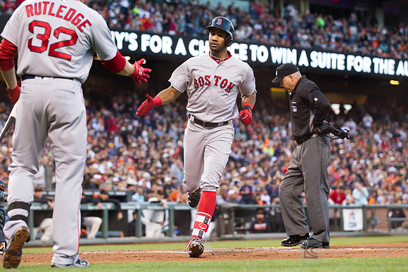 MLB: Boston Red Sox at San Francisco Giants
