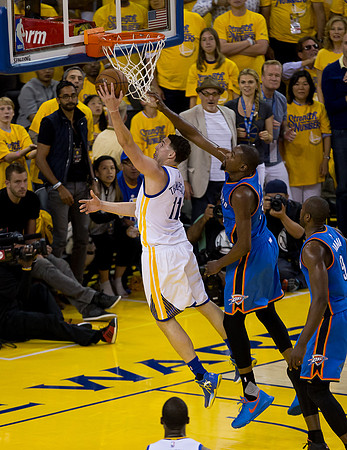 NBA: Playoffs-Oklahoma City Thunder at Golden State Warriors