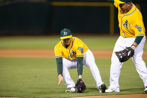 MLB: New York Yankees at Oakland Athletics