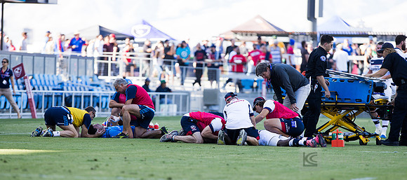 Rugby: International - Men - USA v Italy