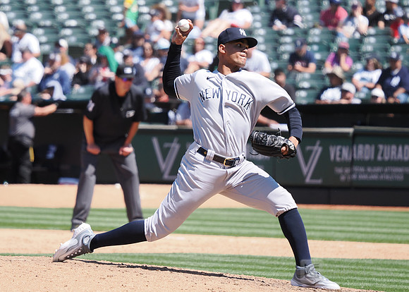 MLB: New York Yankees at Oakland Athletics
