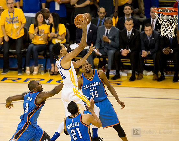 NBA: Playoffs-Oklahoma City Thunder at Golden State Warriors