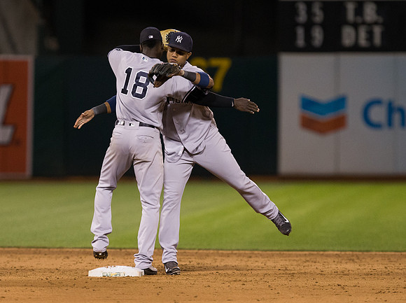 MLB: New York Yankees at Oakland Athletics