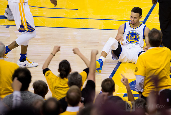 NBA: Playoffs-Oklahoma City Thunder at Golden State Warriors