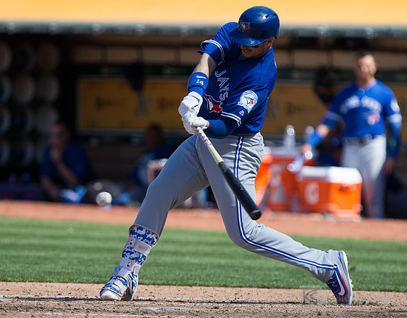 MLB: Toronto Blue Jays at Oakland Athletics