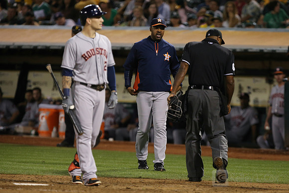 MLB: Houston Astros at Oakland Athletics