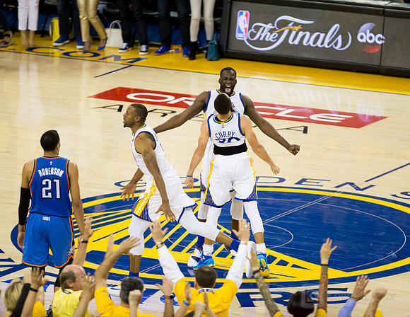 NBA: Playoffs-Oklahoma City Thunder at Golden State Warriors