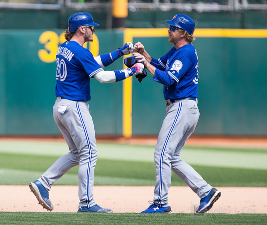 MLB: Toronto Blue Jays at Oakland Athletics