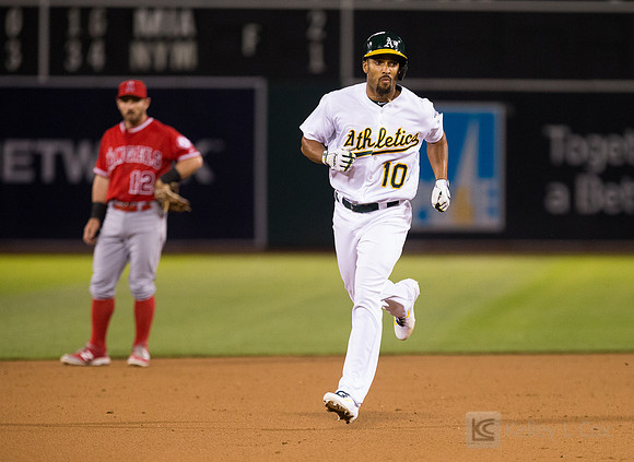 MLB: Los Angeles Angels at Oakland Athletics