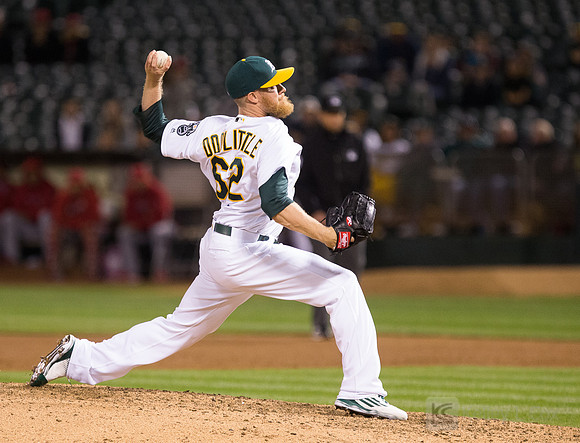 MLB: Los Angeles Angels at Oakland Athletics