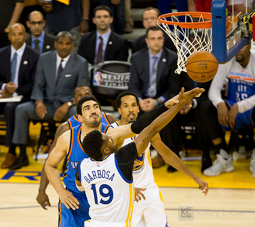 NBA: Playoffs-Oklahoma City Thunder at Golden State Warriors