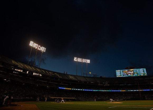 MLB: New York Yankees at Oakland Athletics