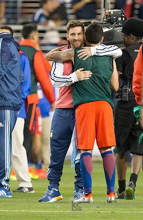 Soccer: 2016 Copa America Centenario-Argentina at Chile