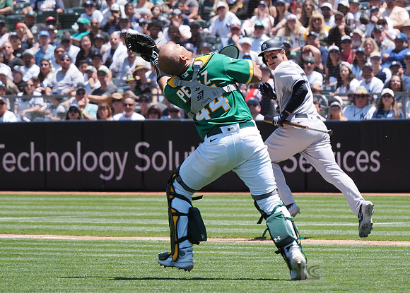 MLB: New York Yankees at Oakland Athletics