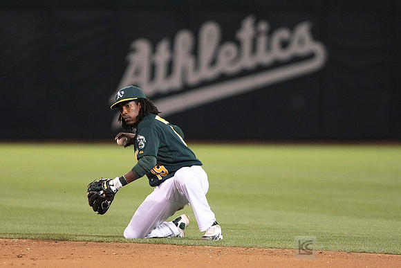 MLB: Los Angeles Angels at Oakland Athletics