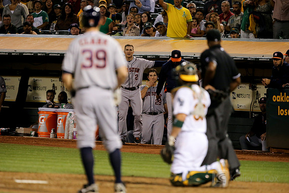 MLB: Houston Astros at Oakland Athletics