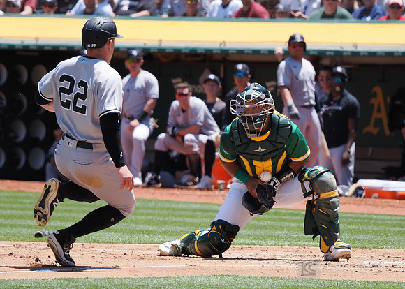 MLB: New York Yankees at Oakland Athletics