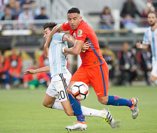 Soccer: 2016 Copa America Centenario-Argentina at Chile