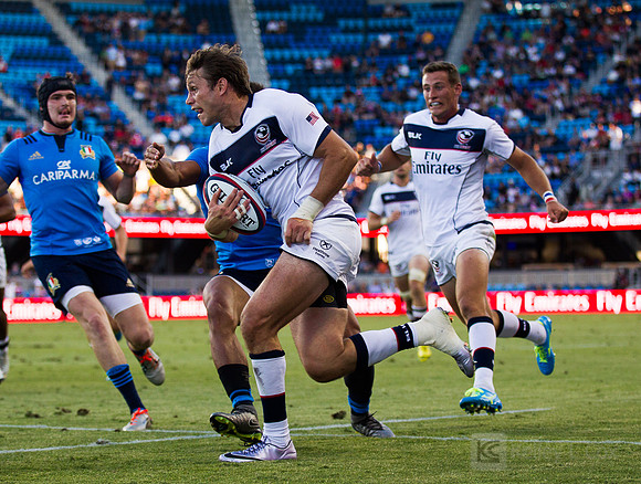 Rugby: International - Men - USA v Italy