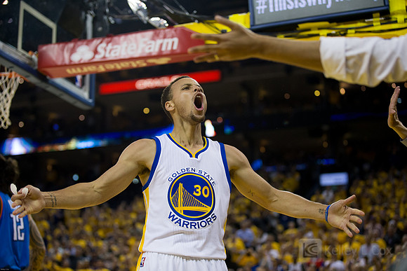 NBA: Playoffs-Oklahoma City Thunder at Golden State Warriors
