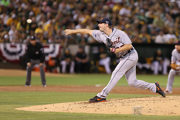 MLB: ALDS-Detroit Tigers at Oakland Athletics