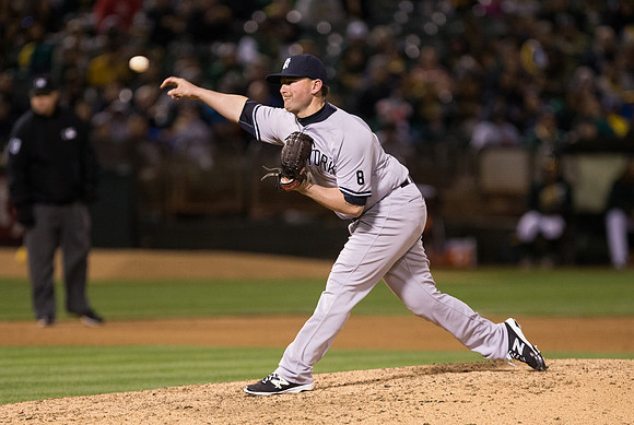 MLB: New York Yankees at Oakland Athletics