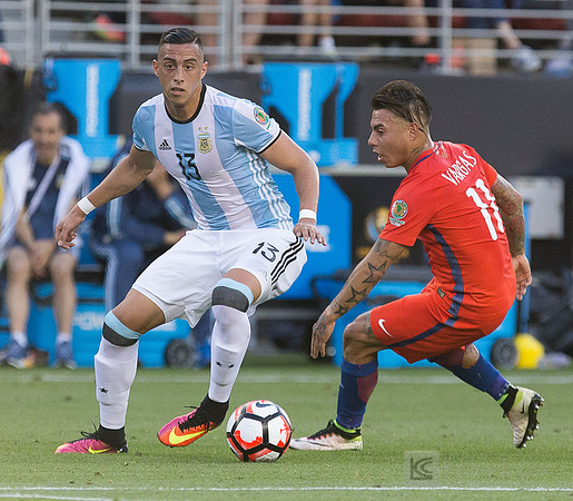 Soccer: 2016 Copa America Centenario-Argentina at Chile