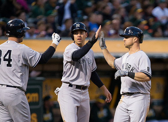 MLB: New York Yankees at Oakland Athletics