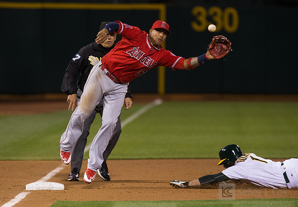 MLB: Los Angeles Angels at Oakland Athletics
