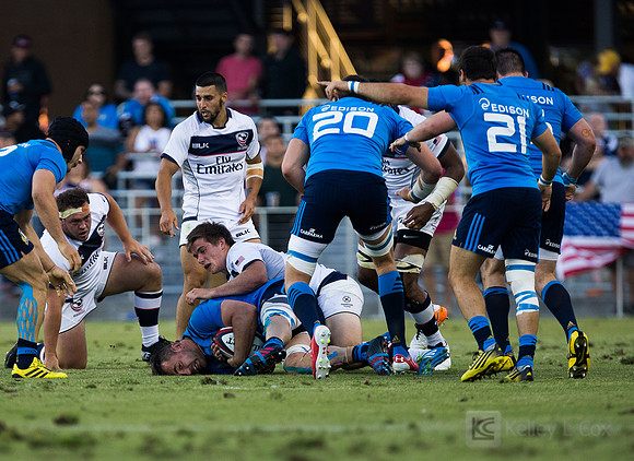 Rugby: International - Men - USA v Italy