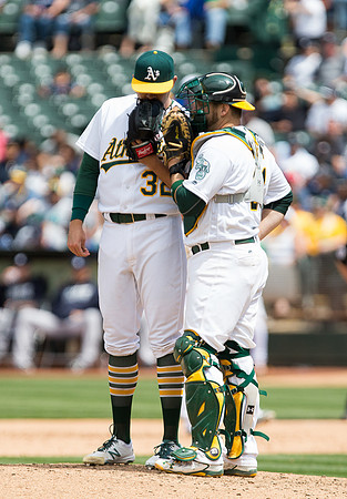 MLB: New York Yankees at Oakland Athletics