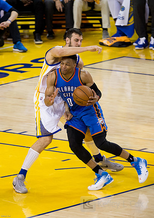 NBA: Playoffs-Oklahoma City Thunder at Golden State Warriors