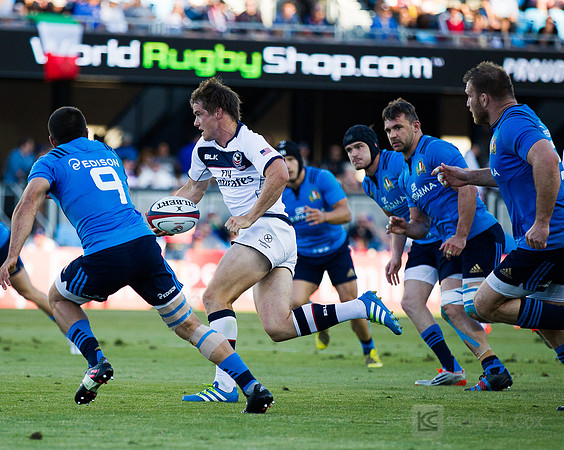 Rugby: International - Men - USA v Italy
