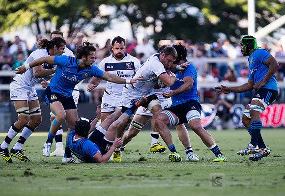 Rugby: International - Men - USA v Italy
