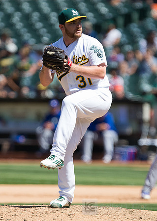 MLB: Toronto Blue Jays at Oakland Athletics