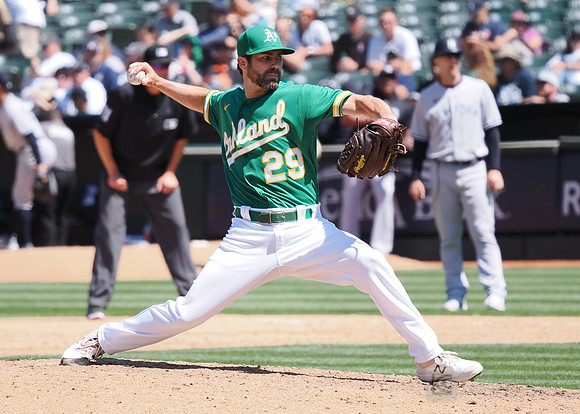 MLB: New York Yankees at Oakland Athletics