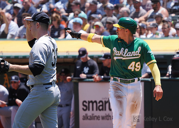 MLB: New York Yankees at Oakland Athletics