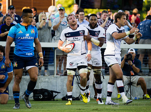 Rugby: International - Men - USA v Italy