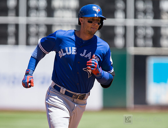MLB: Toronto Blue Jays at Oakland Athletics