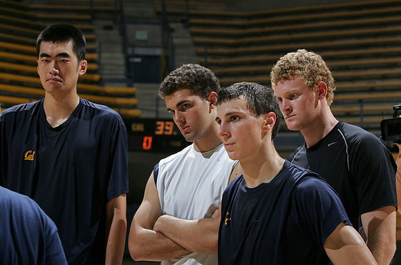 Cal Men's Basketball Practice