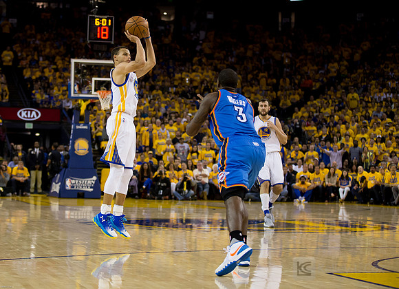 NBA: Playoffs-Oklahoma City Thunder at Golden State Warriors