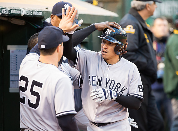 MLB: New York Yankees at Oakland Athletics