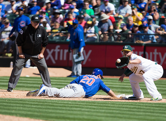 MLB: Chicago Cubs at Oakland Athletics