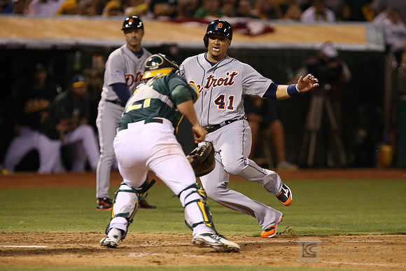 MLB: ALDS-Detroit Tigers at Oakland Athletics