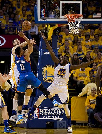 NBA: Playoffs-Oklahoma City Thunder at Golden State Warriors