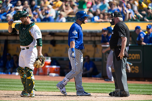 MLB: Kansas City Royals at Oakland Athletics